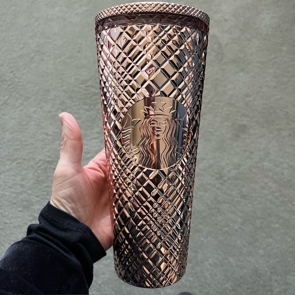 Starbucks Other - Starbucks Rose Gold Grid Venti Holiday 2023 Tumbler